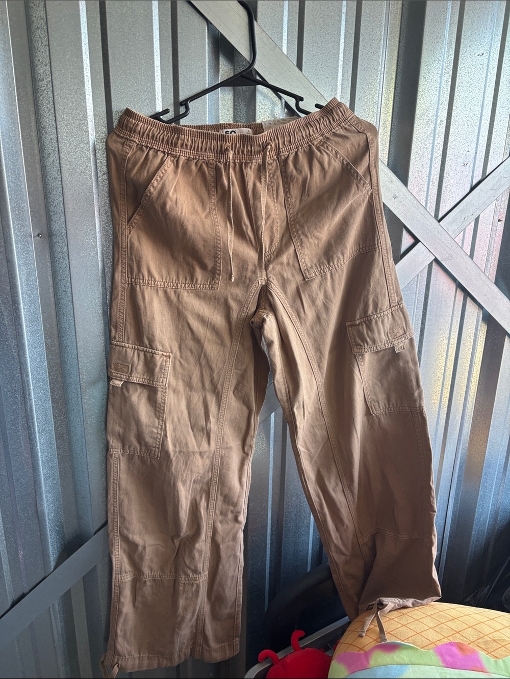 Juniors Cargo Pants in Brown - Comfortable Casual Wear